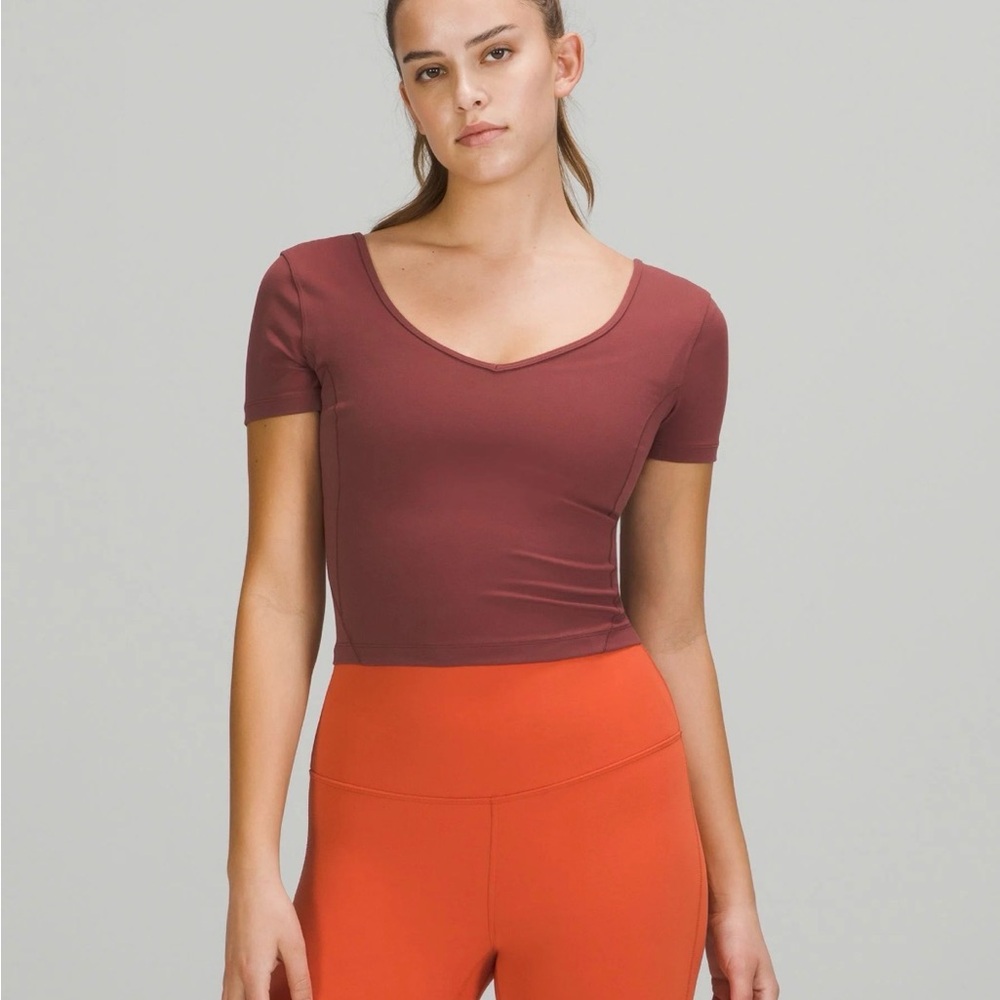 lululemon athletica Burgundy Bodysuit